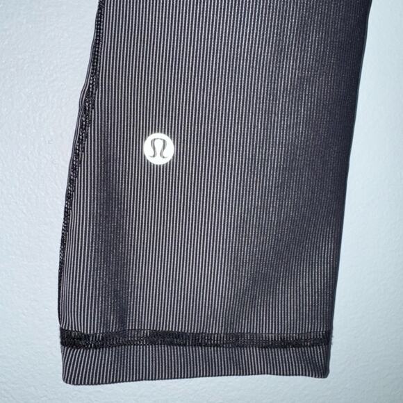 LuLulemon Athletica Base Pace High-Rise Tight 25" Two-Tone Ribbed Leggings 4 - Picture 10 of 13